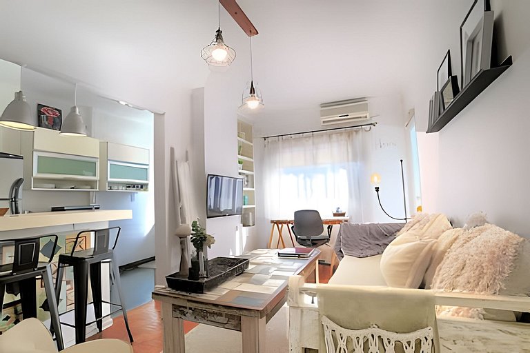 Cálido apartamento - Las Cañitas, Palermo c/balcón