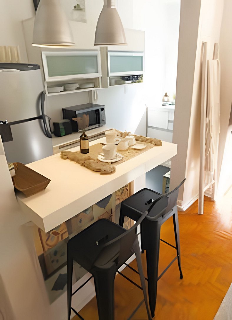 Cálido apartamento - Las Cañitas, Palermo c/balcón