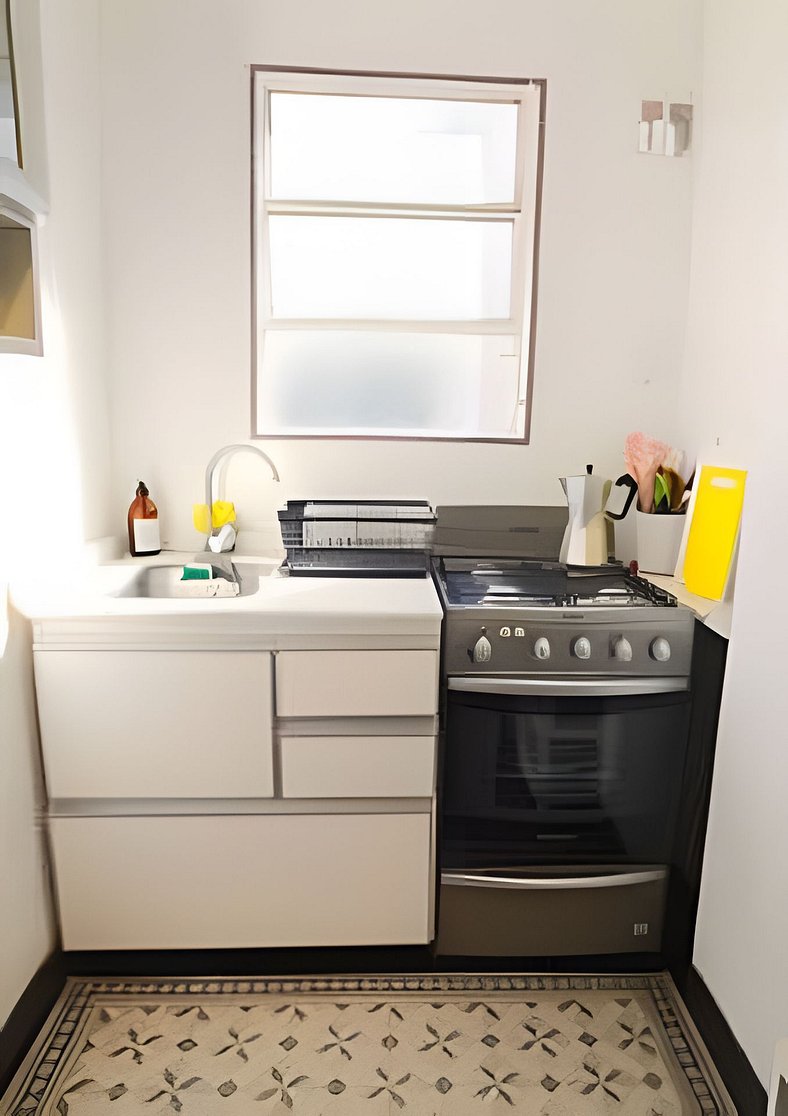 Cálido apartamento - Las Cañitas, Palermo c/balcón